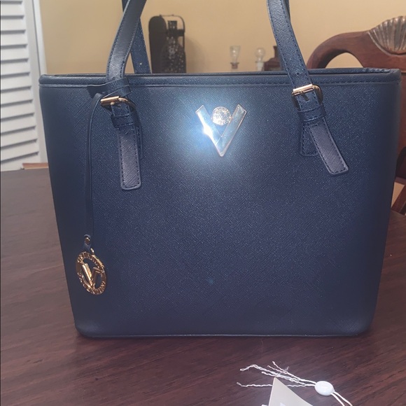Valentino Orlandi Navy purse - Picture 5 of 11